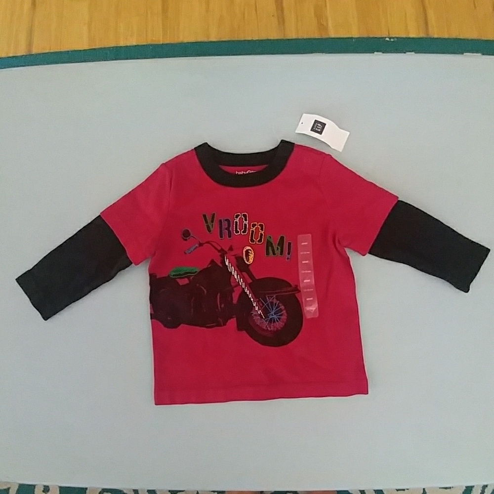 Gap boys motorcycle shirt